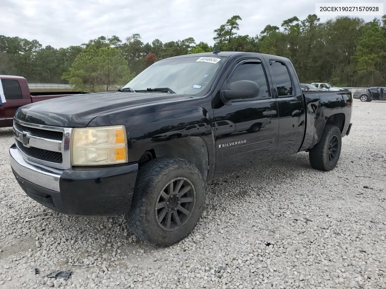 2007 Chevrolet Silverado K1500 VIN: 2GCEK190271570928 Lot: 80348624