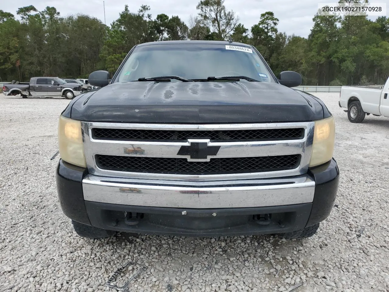 2007 Chevrolet Silverado K1500 VIN: 2GCEK190271570928 Lot: 80348624