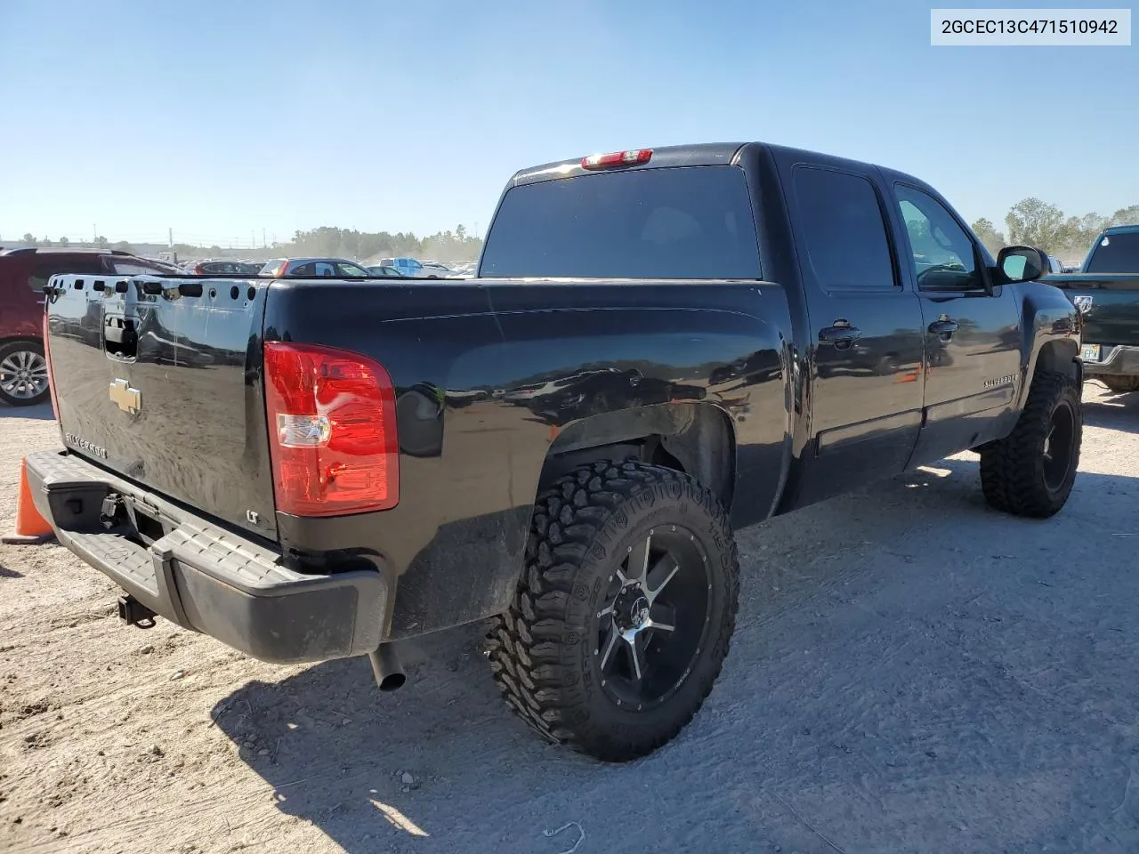 2007 Chevrolet Silverado C1500 Crew Cab VIN: 2GCEC13C471510942 Lot: 80636974