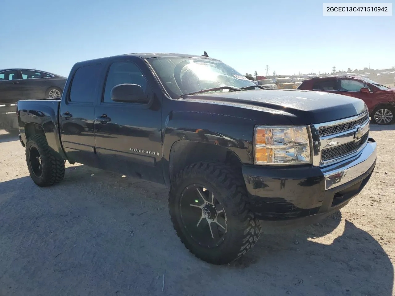 2007 Chevrolet Silverado C1500 Crew Cab VIN: 2GCEC13C471510942 Lot: 80636974