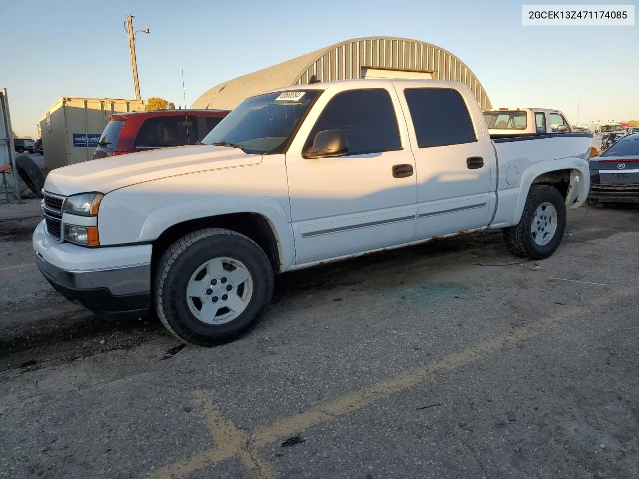 2007 Chevrolet Silverado K1500 Classic Crew Cab VIN: 2GCEK13Z471174085 Lot: 80668264