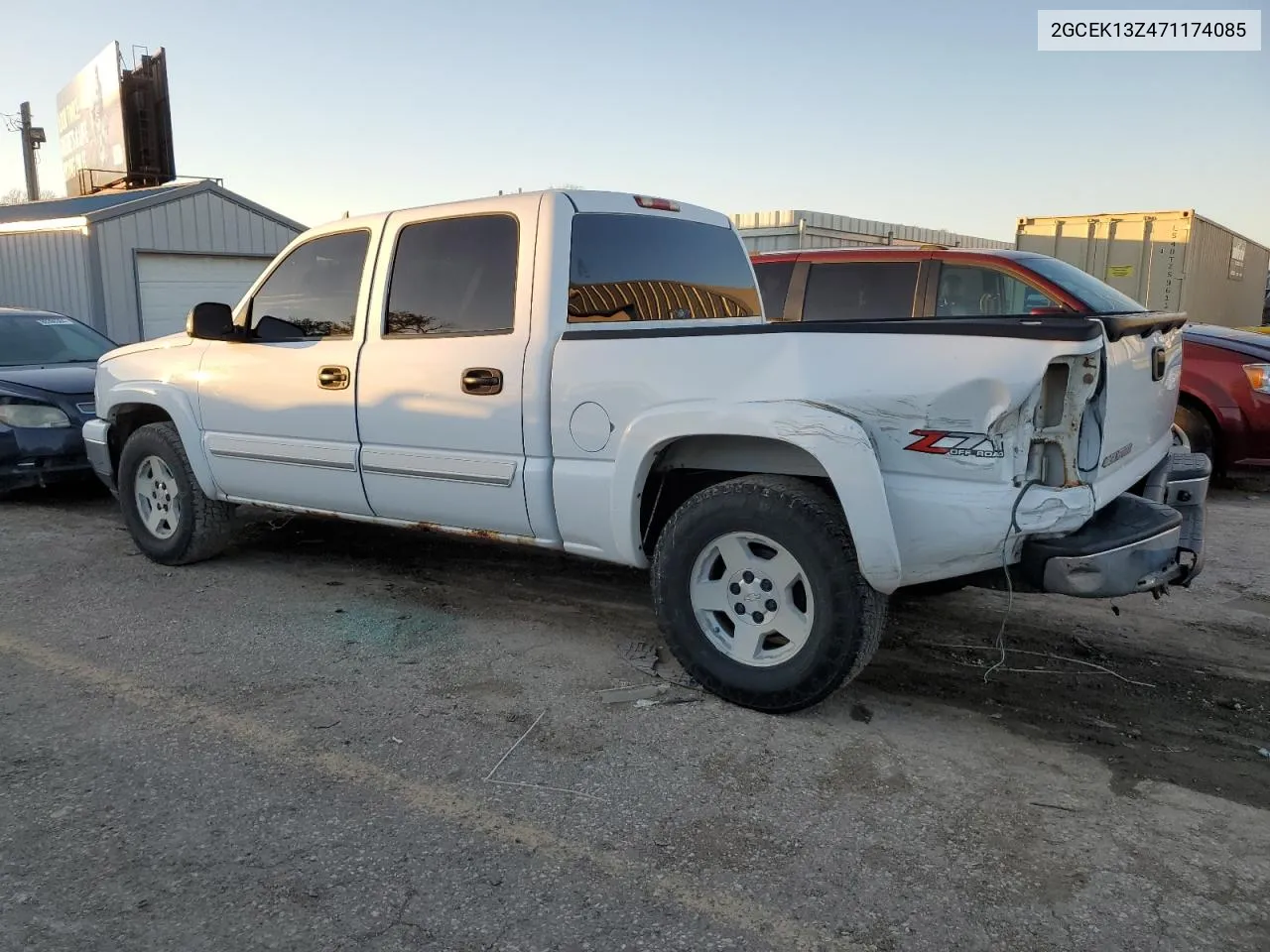 2007 Chevrolet Silverado K1500 Classic Crew Cab VIN: 2GCEK13Z471174085 Lot: 80668264