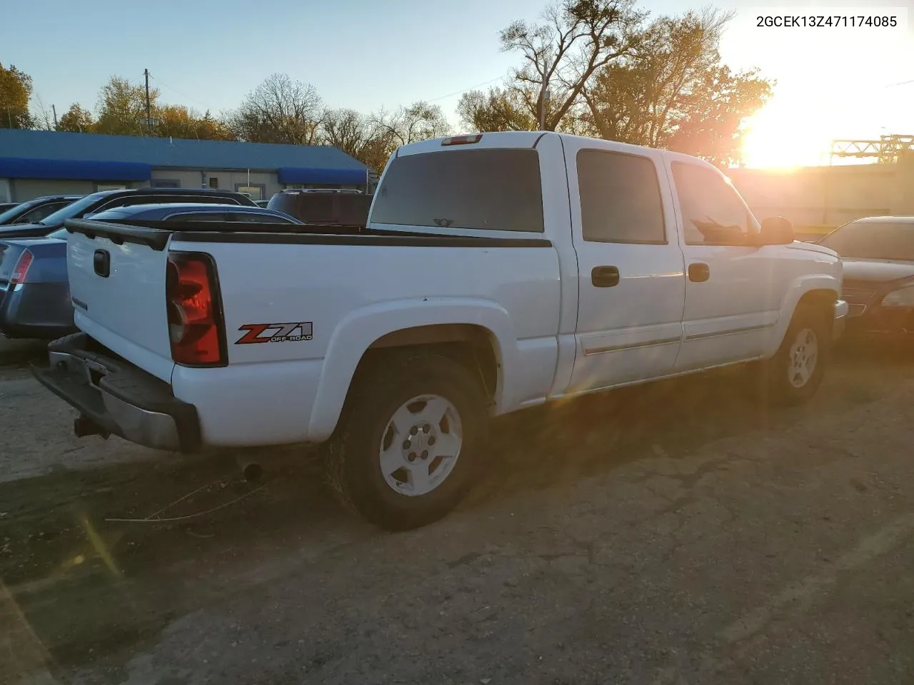 2007 Chevrolet Silverado K1500 Classic Crew Cab VIN: 2GCEK13Z471174085 Lot: 80668264