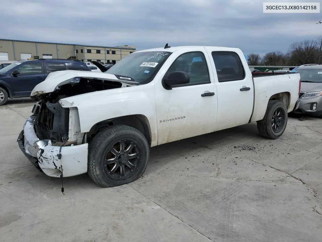 2008 Chevrolet Silverado C1500 VIN: 3GCEC13JX8G142158 Lot: 44737444