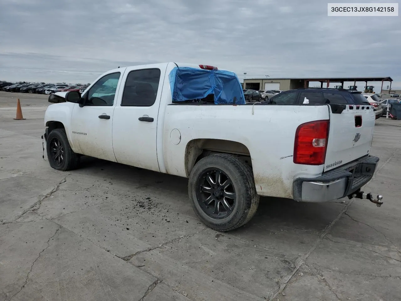 2008 Chevrolet Silverado C1500 VIN: 3GCEC13JX8G142158 Lot: 44737444