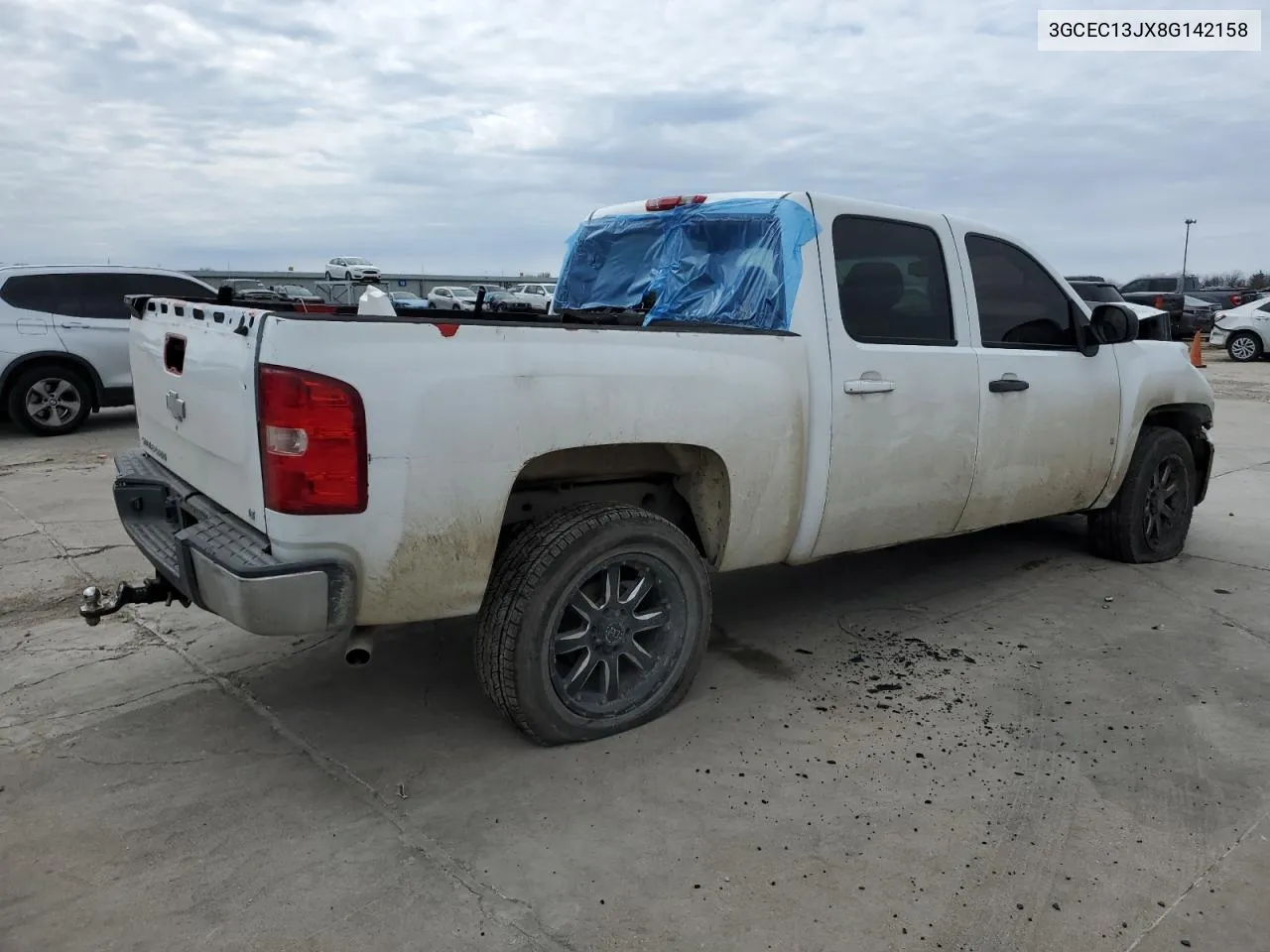 2008 Chevrolet Silverado C1500 VIN: 3GCEC13JX8G142158 Lot: 44737444