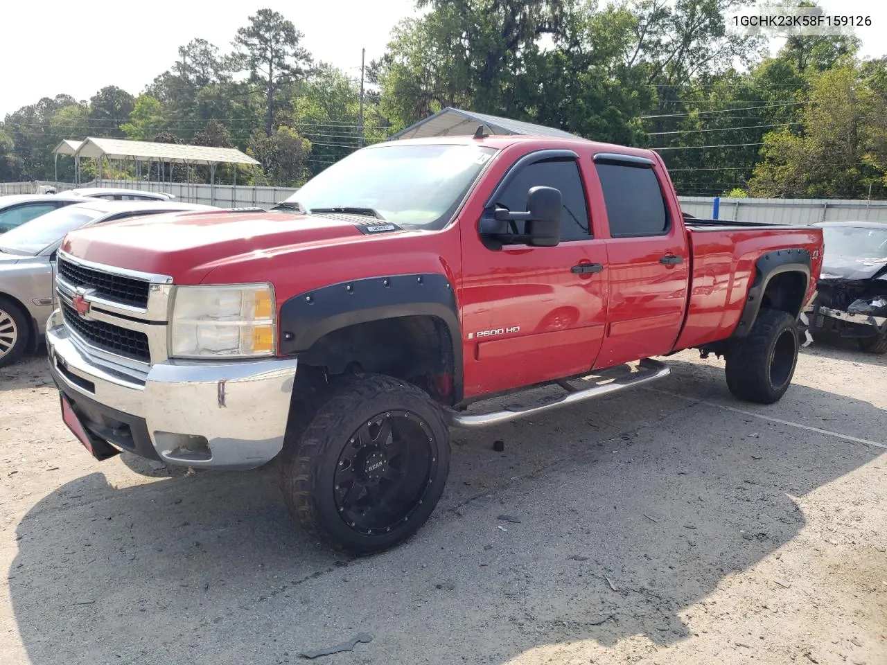 2008 Chevrolet Silverado K2500 Heavy Duty VIN: 1GCHK23K58F159126 Lot: 51243274