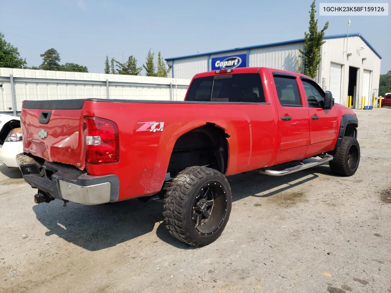 2008 Chevrolet Silverado K2500 Heavy Duty VIN: 1GCHK23K58F159126 Lot: 51243274