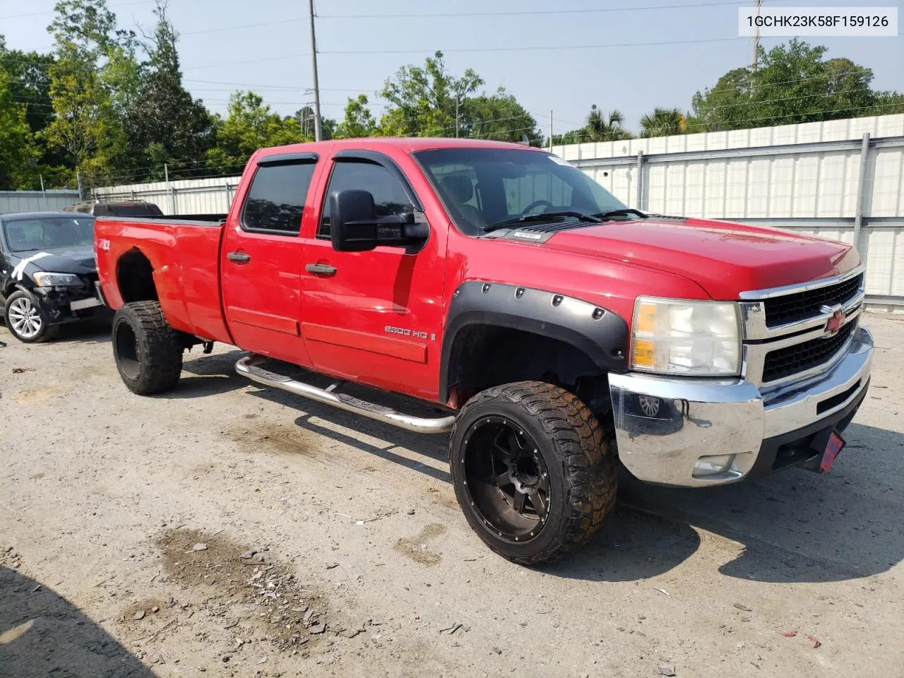 2008 Chevrolet Silverado K2500 Heavy Duty VIN: 1GCHK23K58F159126 Lot: 51243274