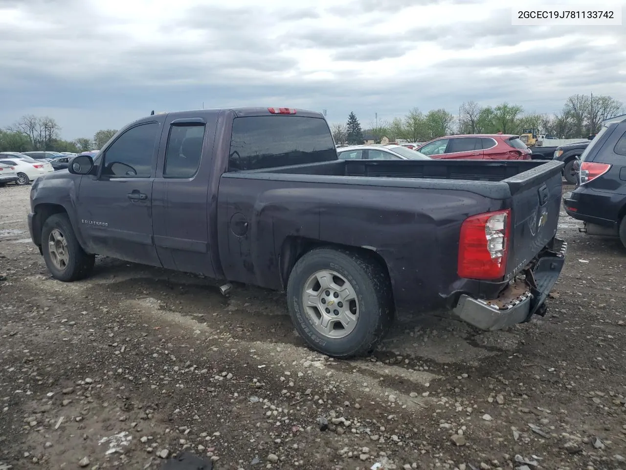 2GCEC19J781133742 2008 Chevrolet Silverado C1500