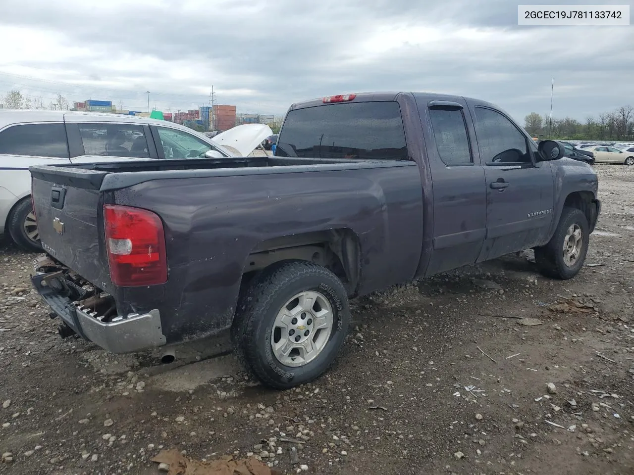 2GCEC19J781133742 2008 Chevrolet Silverado C1500