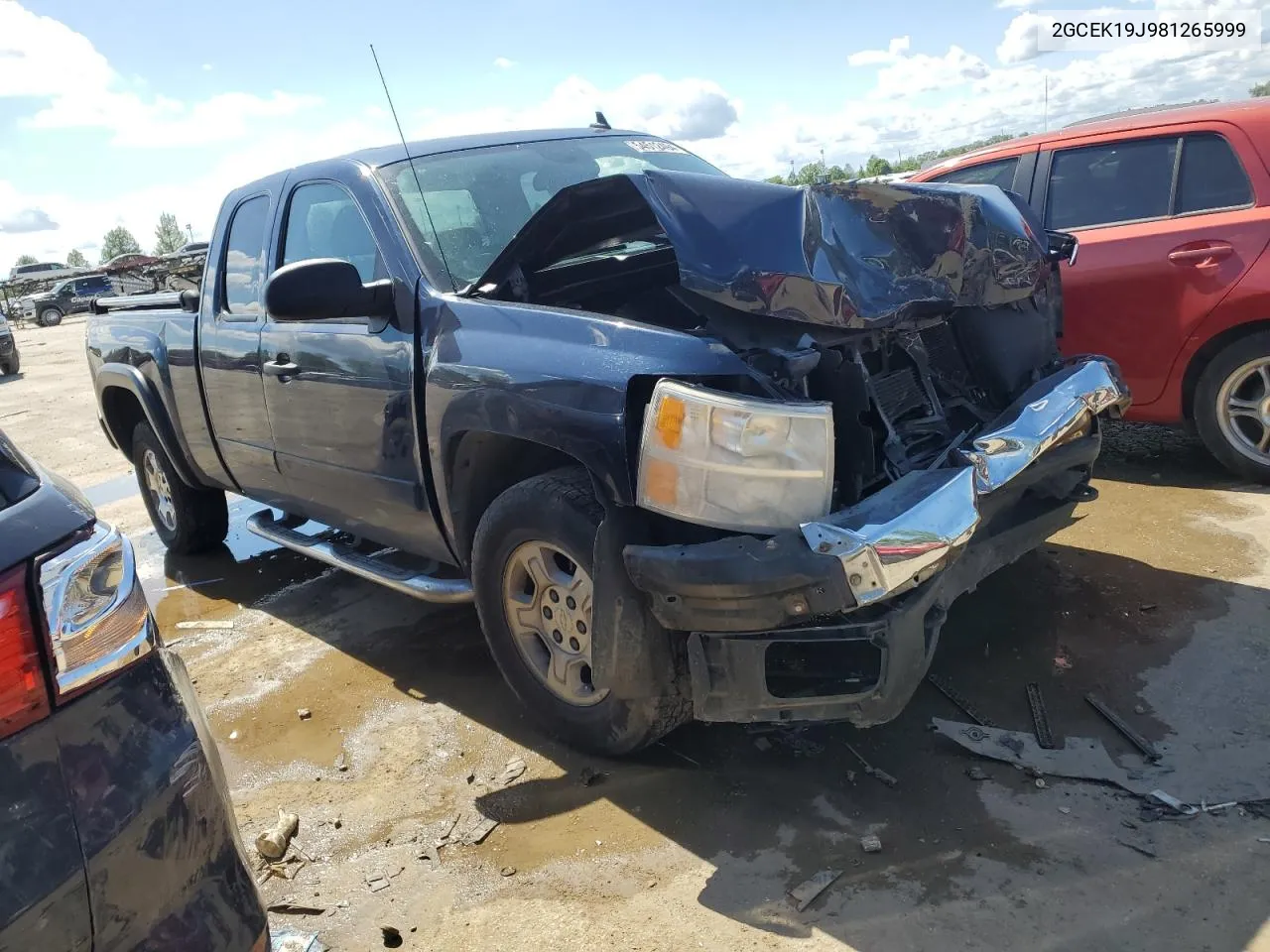 2GCEK19J981265999 2008 Chevrolet Silverado K1500