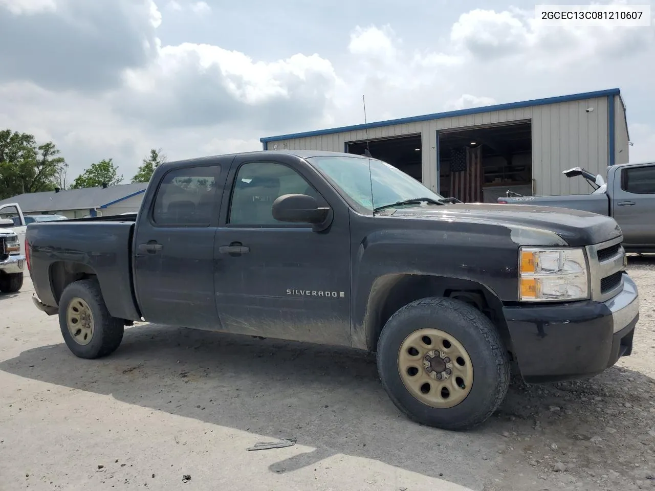 2008 Chevrolet Silverado C1500 VIN: 2GCEC13C081210607 Lot: 54938584