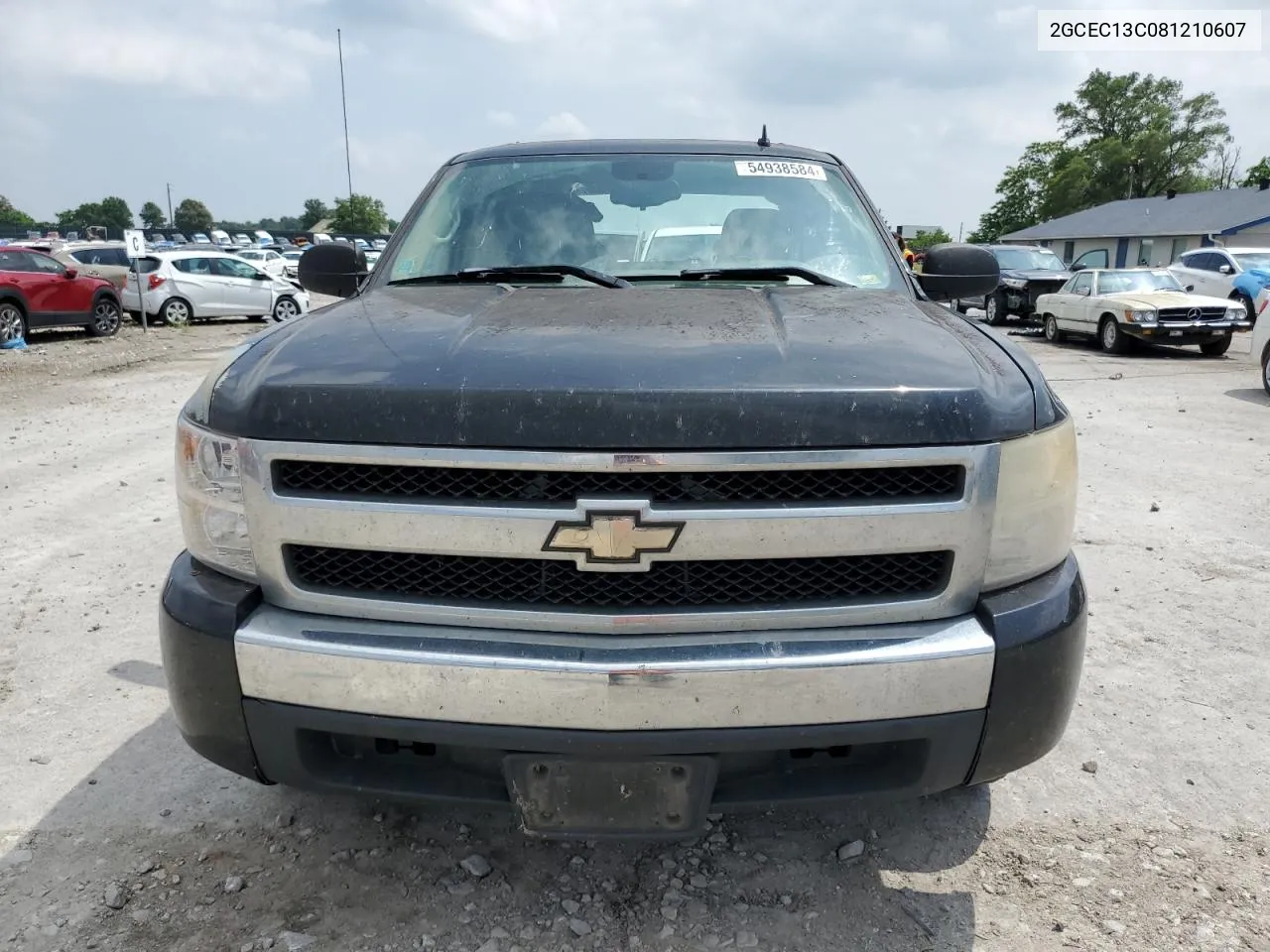 2008 Chevrolet Silverado C1500 VIN: 2GCEC13C081210607 Lot: 54938584