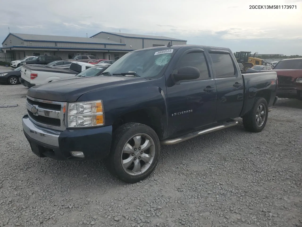 2008 Chevrolet Silverado K1500 VIN: 2GCEK13M581173971 Lot: 58068534