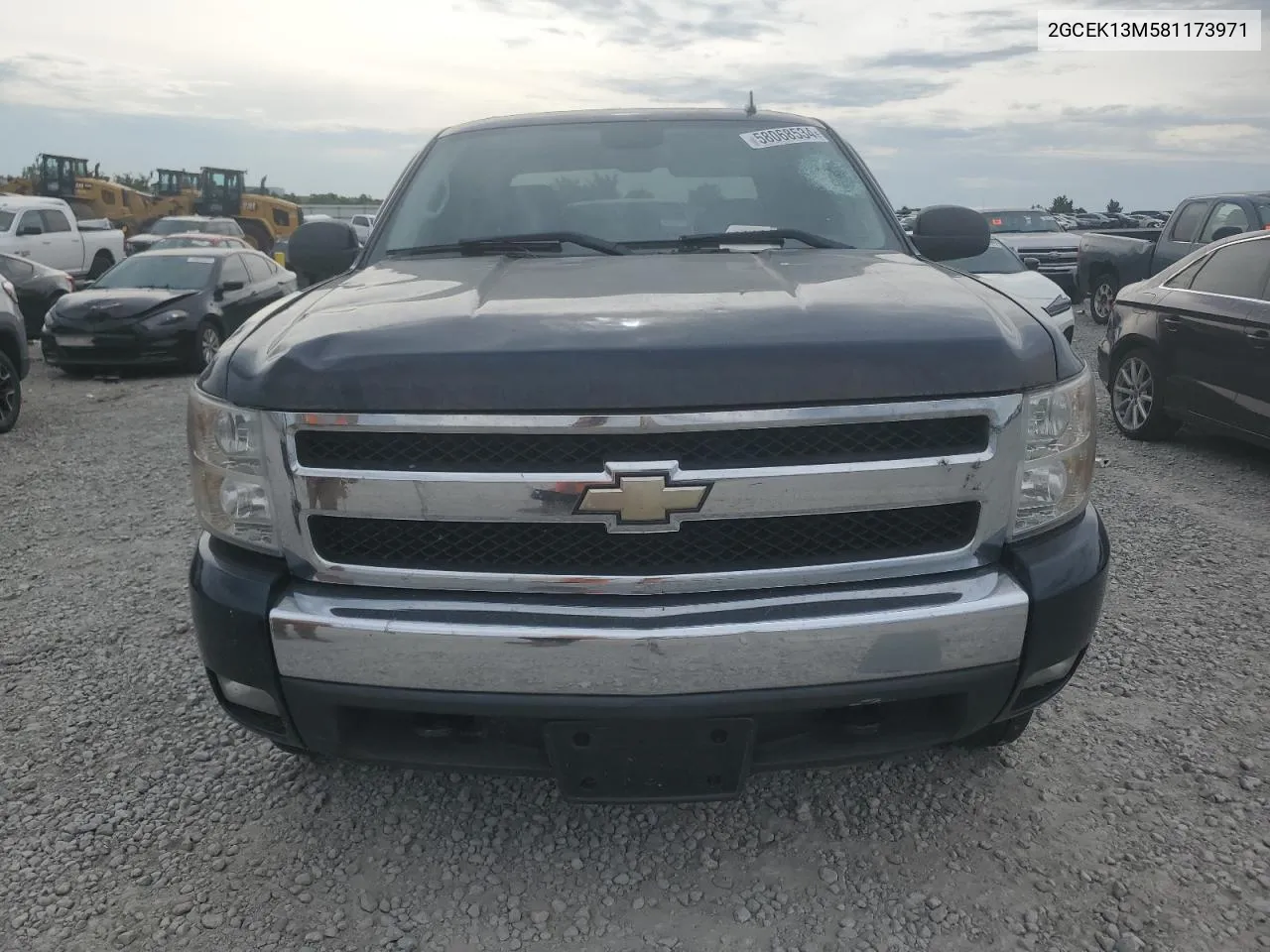 2008 Chevrolet Silverado K1500 VIN: 2GCEK13M581173971 Lot: 58068534