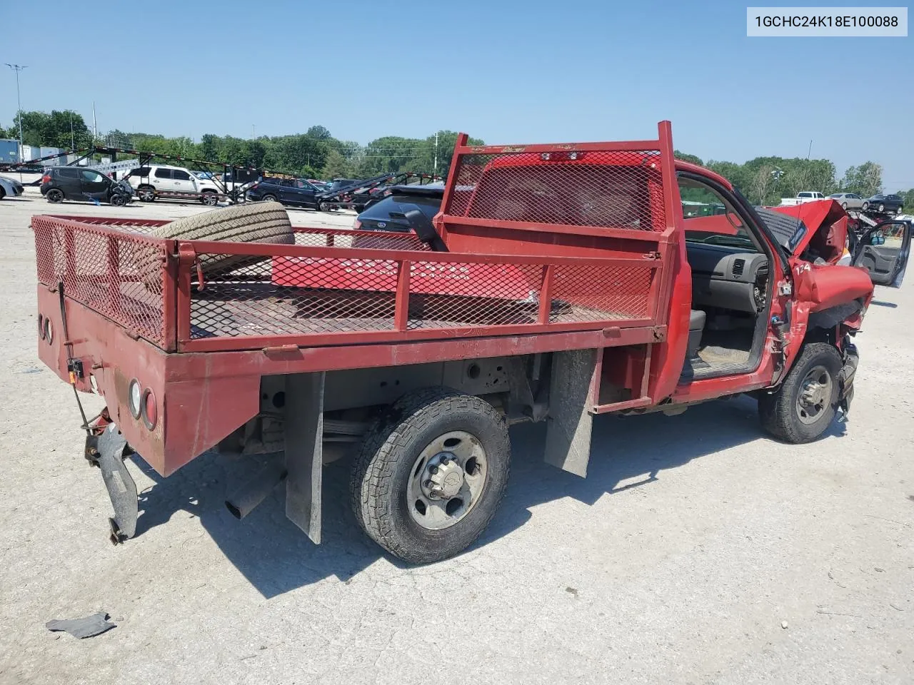 2008 Chevrolet Silverado C2500 Heavy Duty VIN: 1GCHC24K18E100088 Lot: 58163184