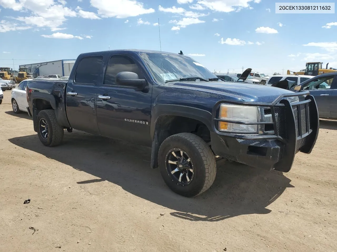 2008 Chevrolet Silverado K1500 VIN: 2GCEK133081211632 Lot: 58609864