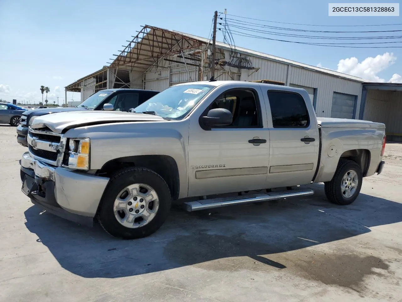 2008 Chevrolet Silverado C1500 VIN: 2GCEC13C581328863 Lot: 58894204