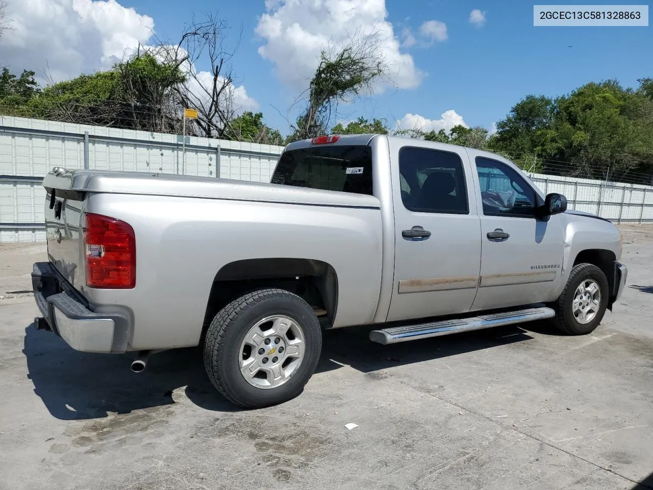 2008 Chevrolet Silverado C1500 VIN: 2GCEC13C581328863 Lot: 58894204