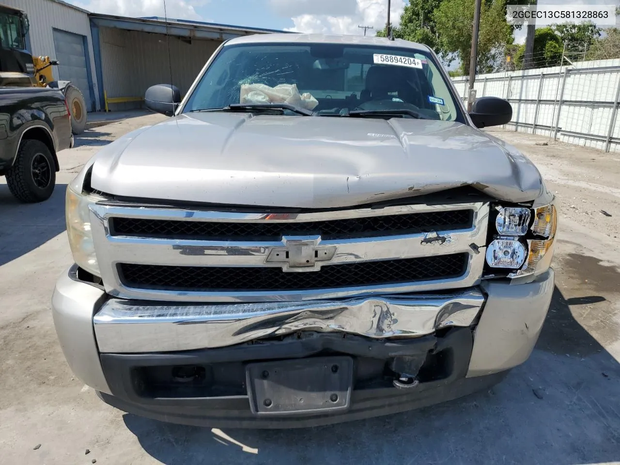 2008 Chevrolet Silverado C1500 VIN: 2GCEC13C581328863 Lot: 58894204