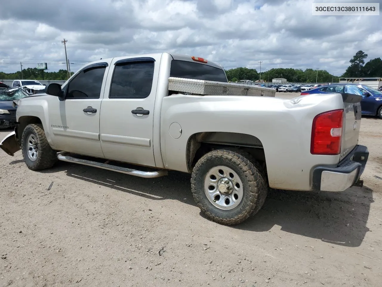 2008 Chevrolet Silverado C1500 VIN: 3GCEC13C38G111643 Lot: 59507114