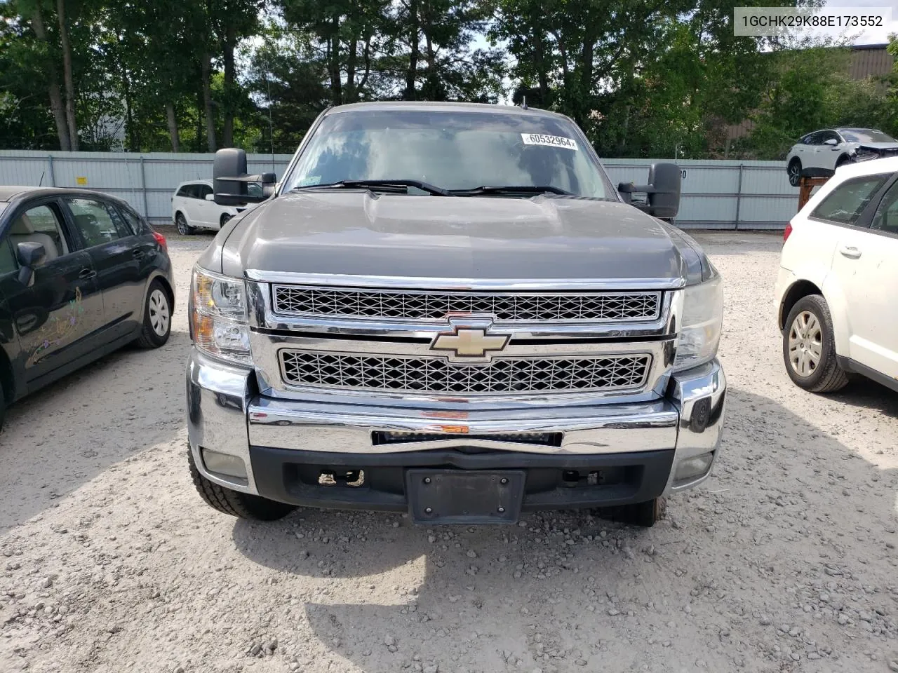 2008 Chevrolet Silverado K2500 Heavy Duty VIN: 1GCHK29K88E173552 Lot: 60532964