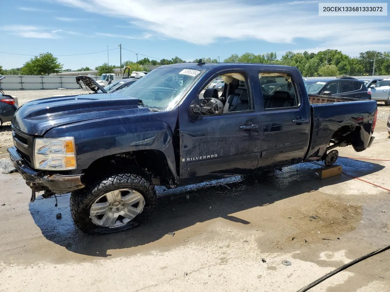 2008 Chevrolet Silverado K1500 VIN: 2GCEK133681333072 Lot: 60863384