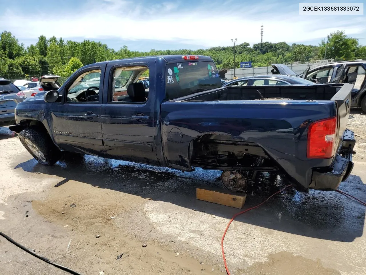 2008 Chevrolet Silverado K1500 VIN: 2GCEK133681333072 Lot: 60863384