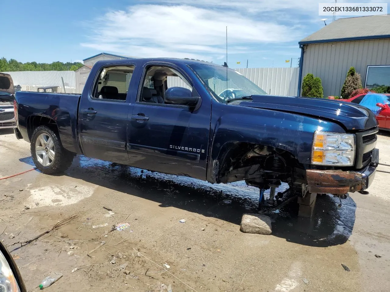 2008 Chevrolet Silverado K1500 VIN: 2GCEK133681333072 Lot: 60863384