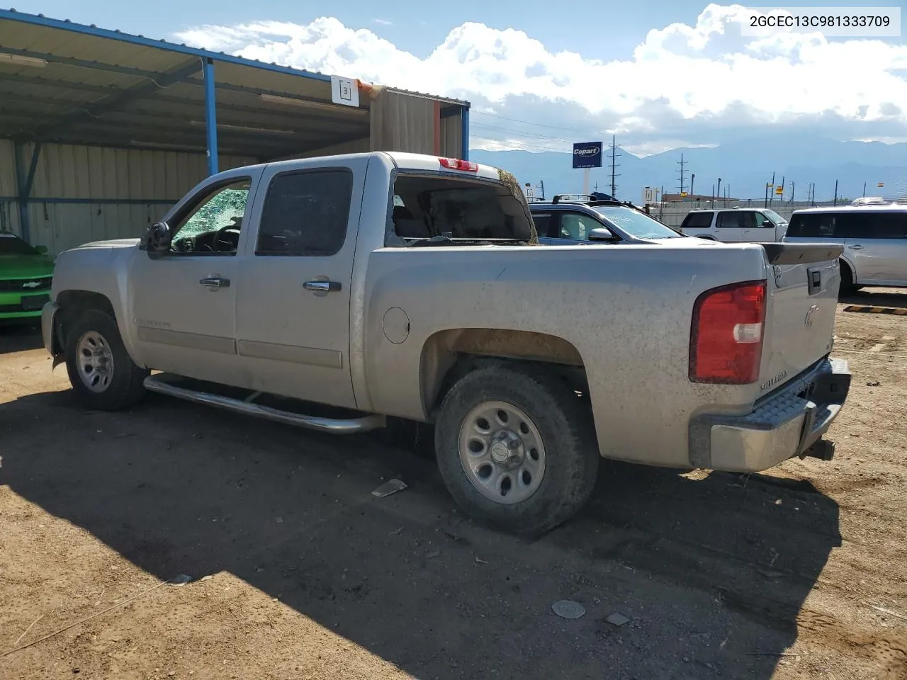 2008 Chevrolet Silverado C1500 VIN: 2GCEC13C981333709 Lot: 61964234