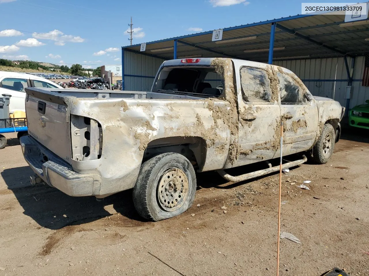 2008 Chevrolet Silverado C1500 VIN: 2GCEC13C981333709 Lot: 61964234