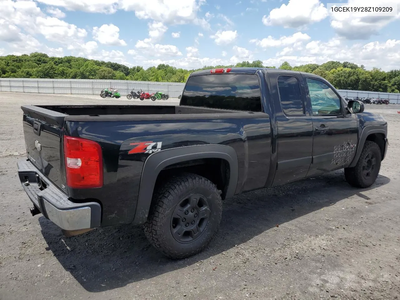 2008 Chevrolet Silverado K1500 VIN: 1GCEK19Y28Z109209 Lot: 62672864