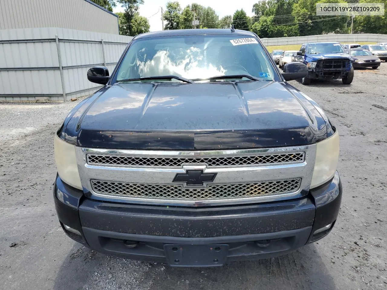 2008 Chevrolet Silverado K1500 VIN: 1GCEK19Y28Z109209 Lot: 62672864