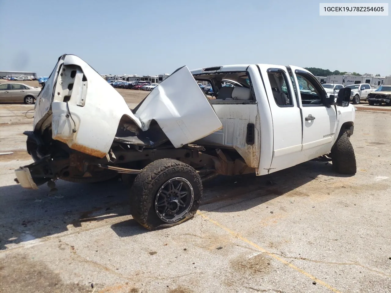 1GCEK19J78Z254605 2008 Chevrolet Silverado K1500