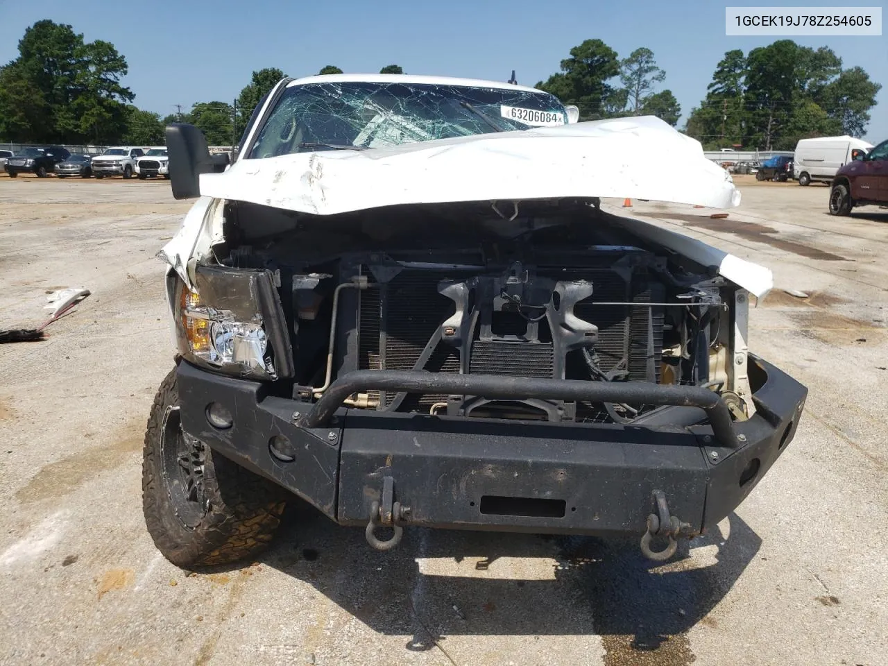 2008 Chevrolet Silverado K1500 VIN: 1GCEK19J78Z254605 Lot: 63206084