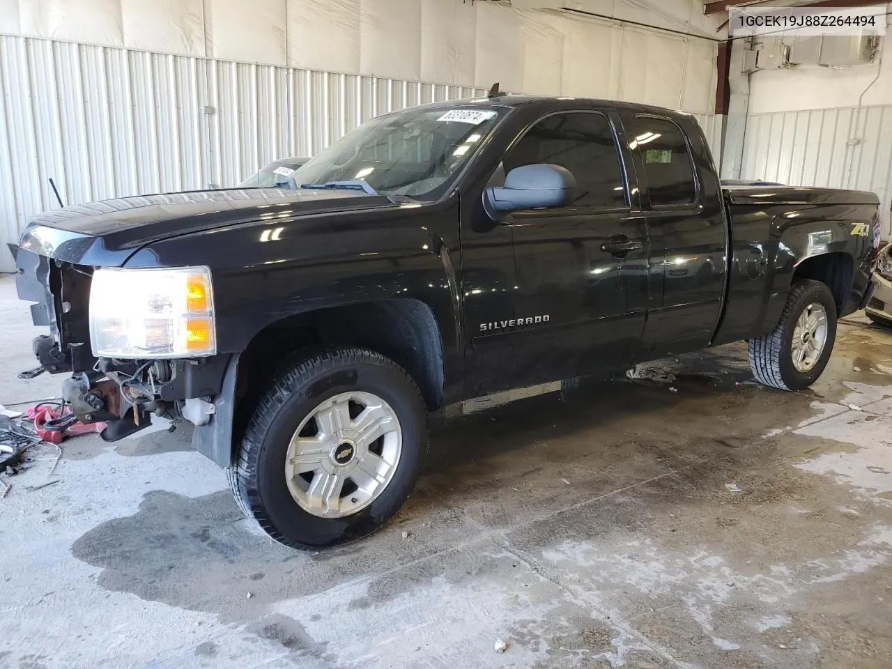 2008 Chevrolet Silverado K1500 VIN: 1GCEK19J88Z264494 Lot: 63310874