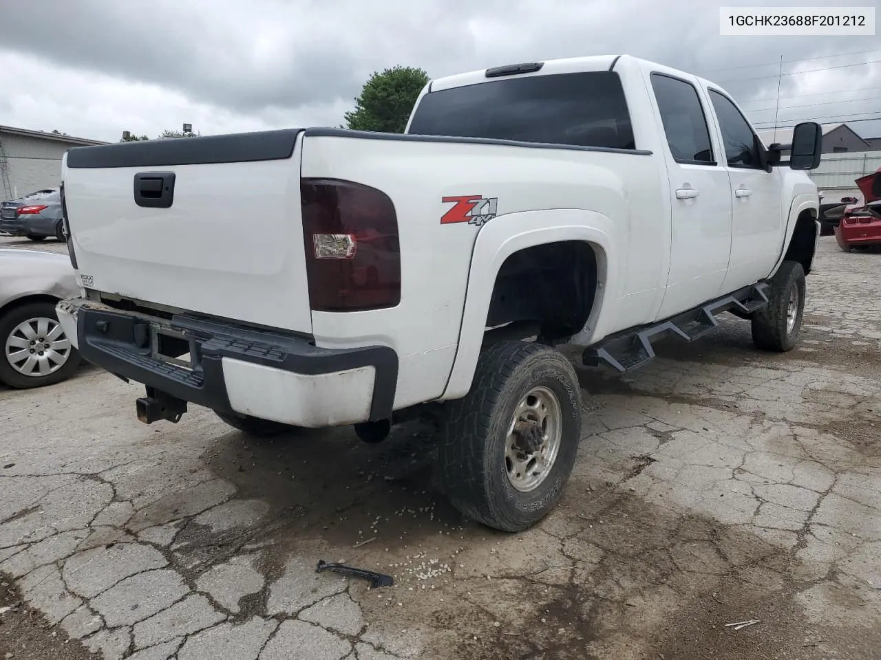 2008 Chevrolet Silverado K2500 Heavy Duty VIN: 1GCHK23688F201212 Lot: 63426174