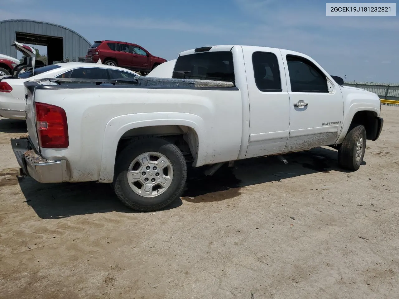 2008 Chevrolet Silverado K1500 VIN: 2GCEK19J181232821 Lot: 64108684