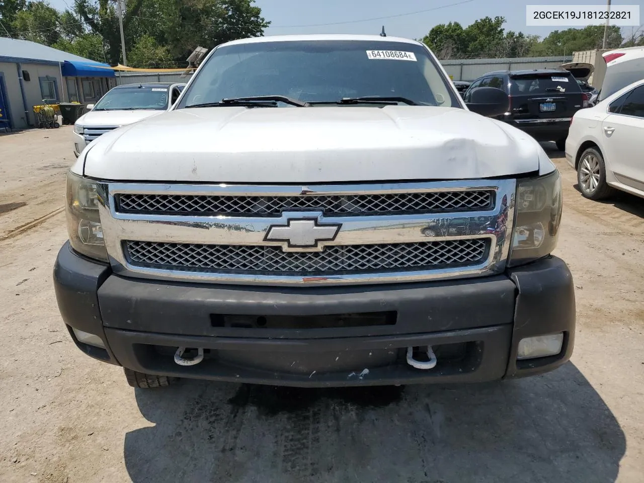 2008 Chevrolet Silverado K1500 VIN: 2GCEK19J181232821 Lot: 64108684