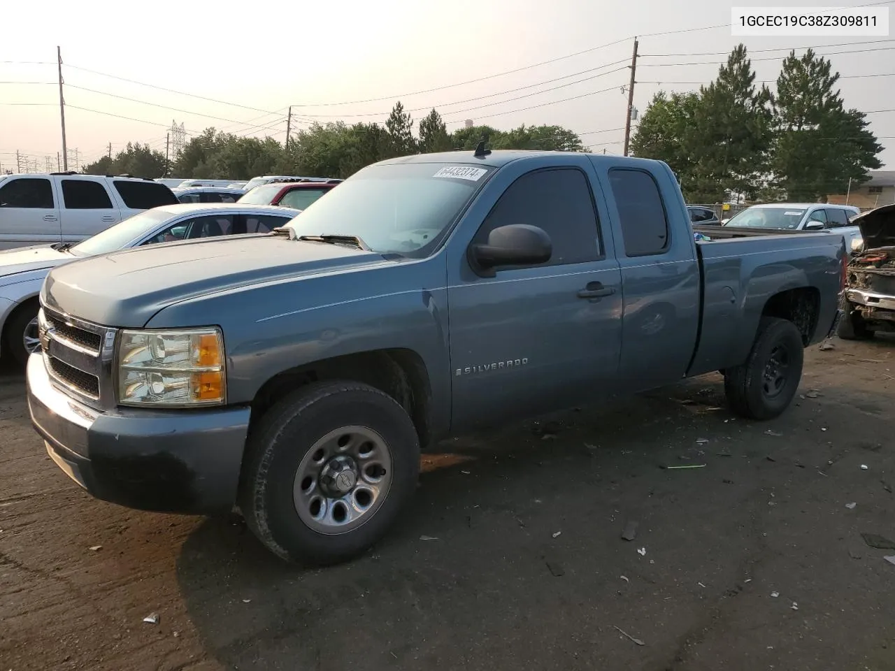 1GCEC19C38Z309811 2008 Chevrolet Silverado C1500