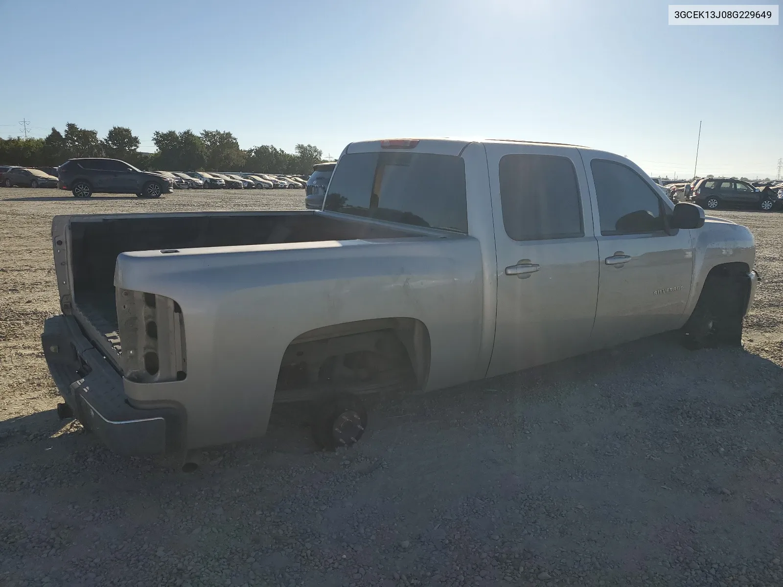 2008 Chevrolet Silverado K1500 VIN: 3GCEK13J08G229649 Lot: 65050624