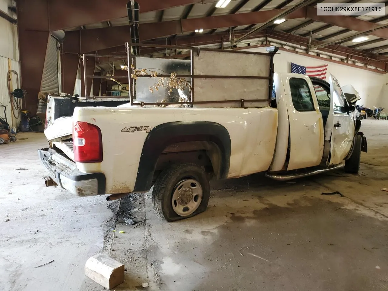 2008 Chevrolet Silverado K2500 Heavy Duty VIN: 1GCHK29KX8E171916 Lot: 65466704