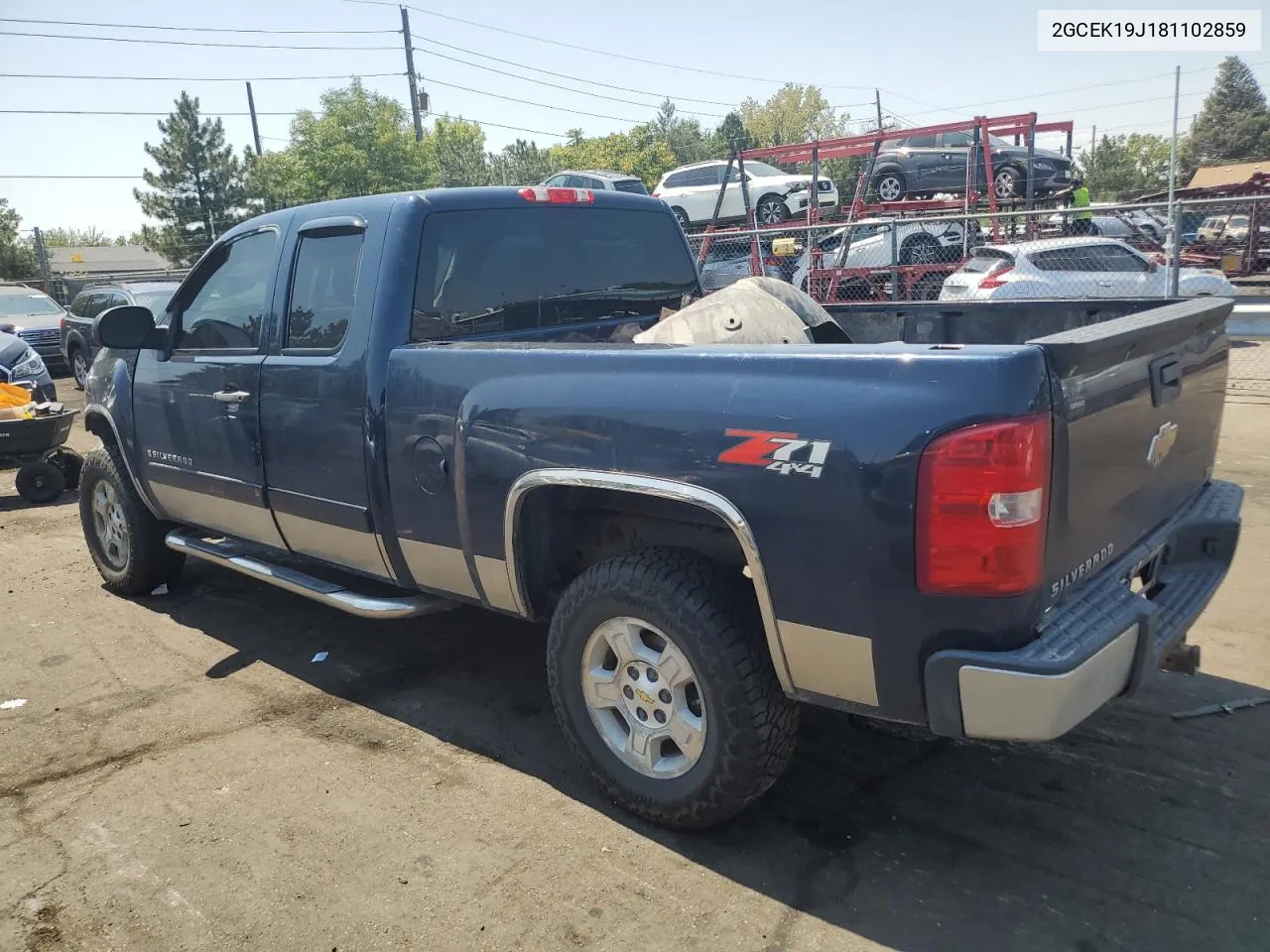 2GCEK19J181102859 2008 Chevrolet Silverado K1500