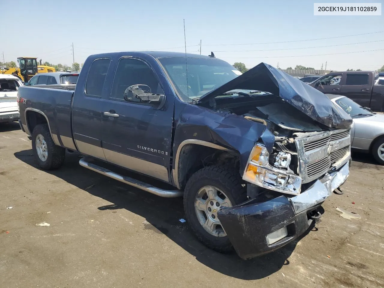 2GCEK19J181102859 2008 Chevrolet Silverado K1500