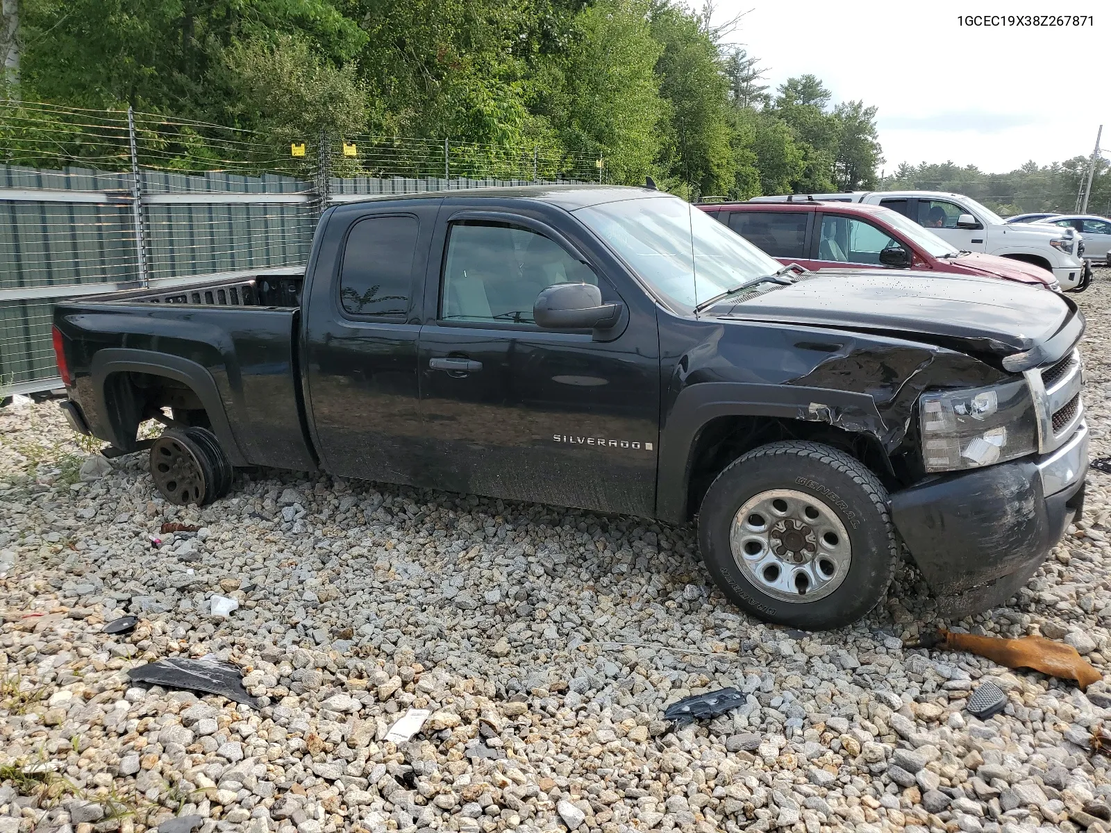 2008 Chevrolet Silverado C1500 VIN: 1GCEC19X38Z267871 Lot: 66341944