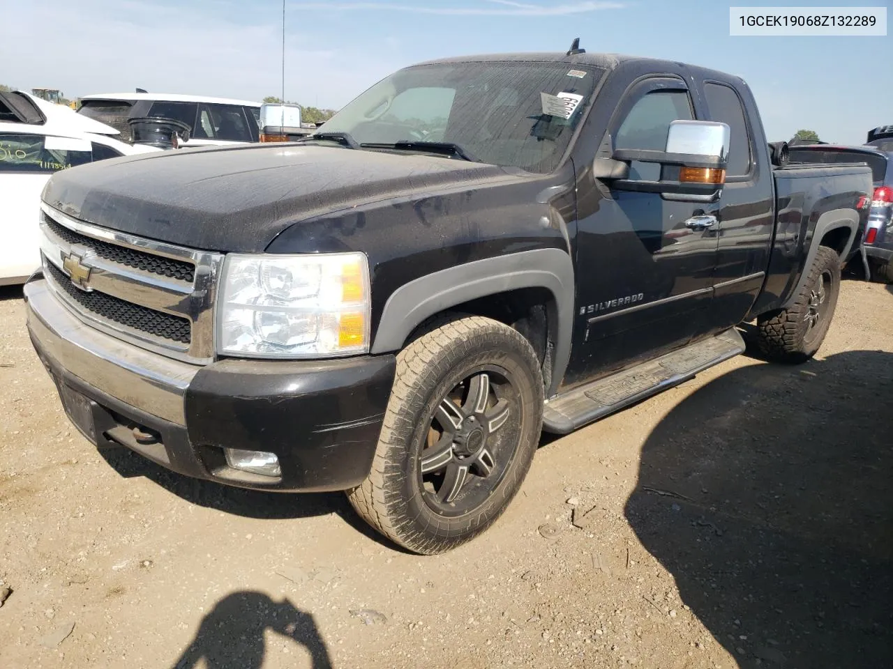 2008 Chevrolet Silverado K1500 VIN: 1GCEK19068Z132289 Lot: 66965084