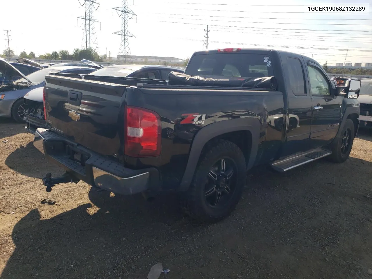 2008 Chevrolet Silverado K1500 VIN: 1GCEK19068Z132289 Lot: 66965084