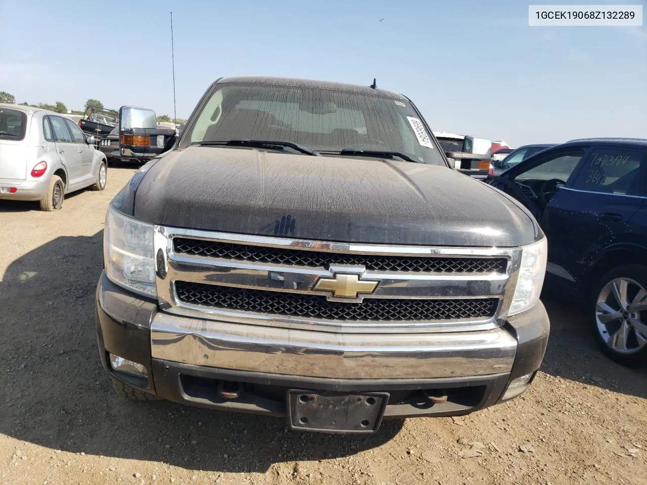 2008 Chevrolet Silverado K1500 VIN: 1GCEK19068Z132289 Lot: 66965084