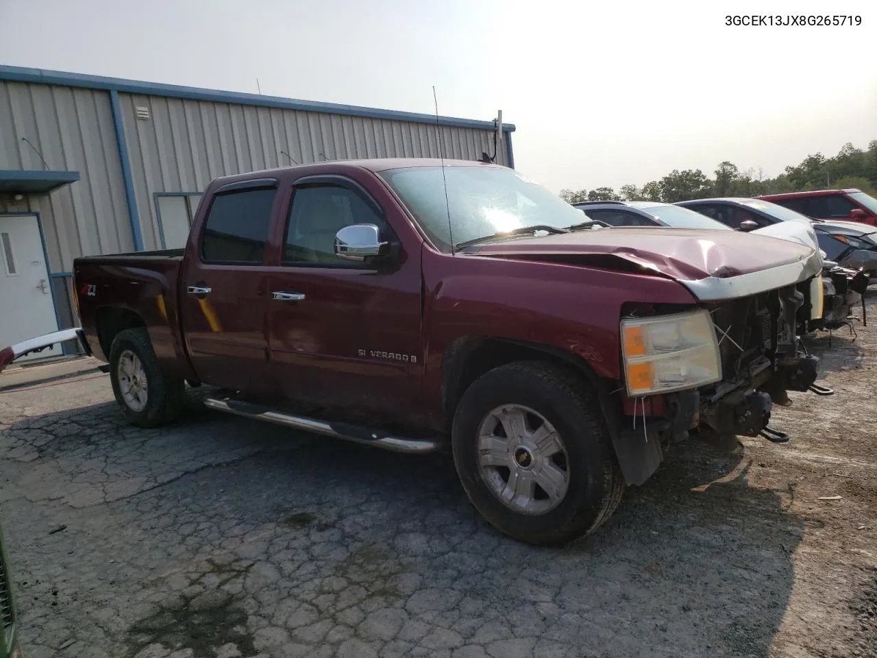 3GCEK13JX8G265719 2008 Chevrolet Silverado K1500